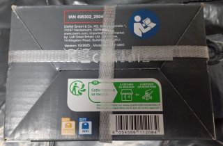 Bateria Parkside 20V 4Ah Smart - Nova
