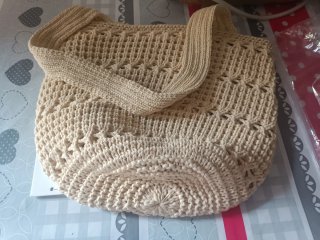 Bolso Miu Miu Beige Tejido, nuevo con etiquetas