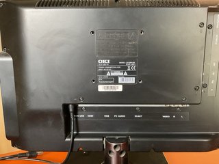 Televisor OKI Negro