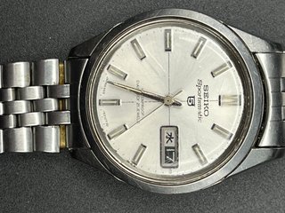 Seiko 5 Sportsmatic Reloj Automático Plata