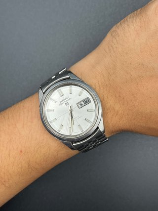 Seiko 5 Sportsmatic Reloj Automático Plata