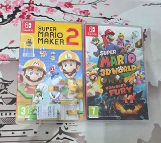 Mario Maker 2 + Super Mario 3D World para switch