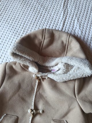 Abrigo bebé Zara forro polar