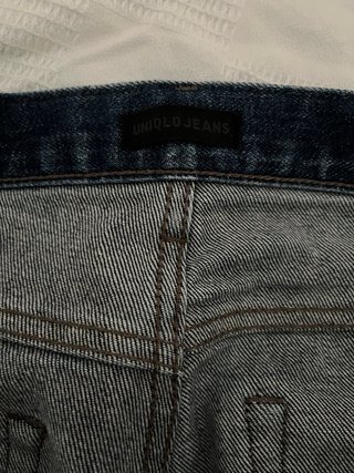 Uniqlo Jeans Slim Straight Blu