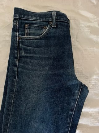 Uniqlo Jeans Slim Straight Blu