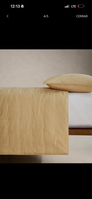 Edredón Zara Home Lino-Algodón