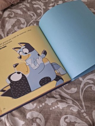 Cuento bluey:buenas noches, murciélago de la fruta