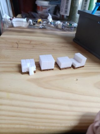 Piezas 3D escala 1:50 para dioramas