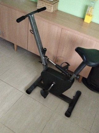 Bicicleta estática gym casa