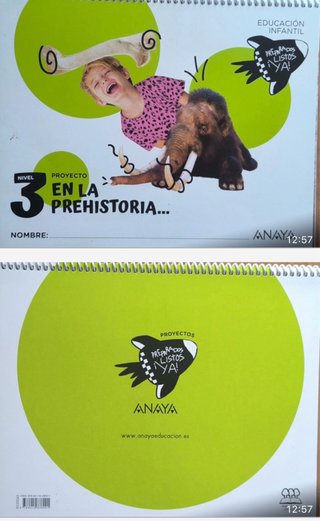 En la prehistoria Nivel 3 Anaya – Infantil 5 años