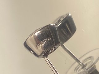 Pendientes firma asturiana Style Aristos. 925.