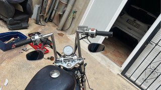 Honda Shadow 600 Cruiser Negra y Roja