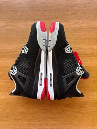 Jordan 4 Zapatillas Negras Rojas