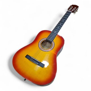 GUITARRA DE NIÑO ACUSTICA CLASSIC C6 MSA NARANJA + FUNDA