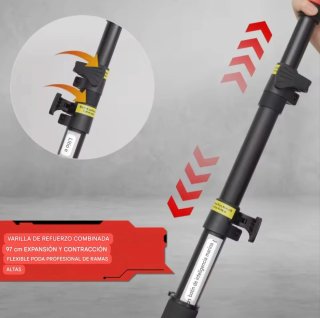 Set di attrezzi elettrici per giardinaggio con batteria 21V ricaricabile