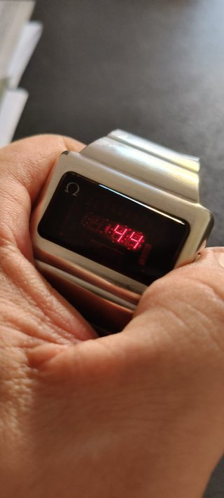 Omega Time Computer TC-1 ref 196.0017 LED vintage