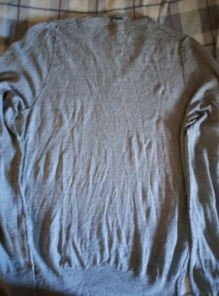 Jersey Antony Morato cuello pico gris