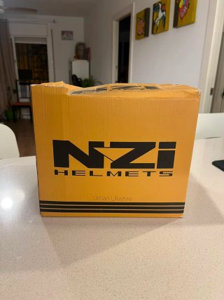 Casco NZI Vintage S Blanco Perla Nuevo