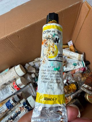 Lote Vintage Pinturas Titan y Lefranc B