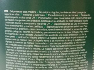 Gel Lasur  Madera Antracita 2,5L PARKSIDE