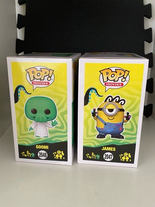 Or21 Funko Pop! Minions Goomi y James