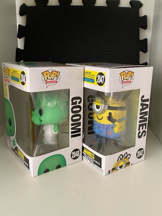 Or21 Funko Pop! Minions Goomi y James