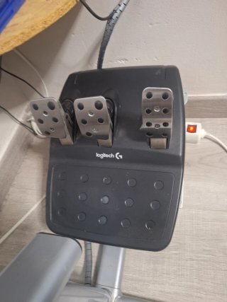 Playseat con volante y pedales Logitech G29