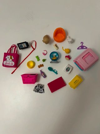 Barbie Clínica Veterinaria Accesorios