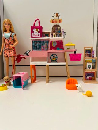 Barbie Clínica Veterinaria Accesorios