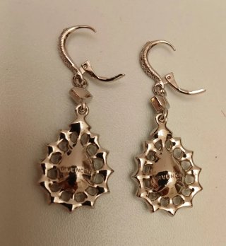 Pendientes Givenchy Plata Cristal Circonita