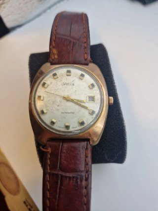 Orologio Vetta Automatico Vintage Pelle Marrone