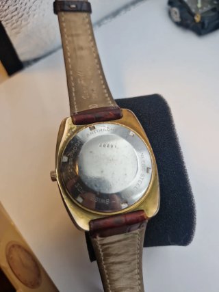 Orologio Vetta Automatico Vintage Pelle Marrone