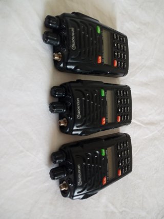 3 Walkies Talkies Wouxun KG-UVD1P