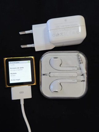 iPod Nano 8GB Dorado + Cargador ( LEER )