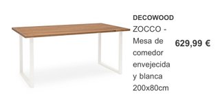 Mesa comedor madera y sillas a juego