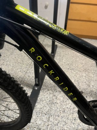 Bicicleta Rock Rider niño negra