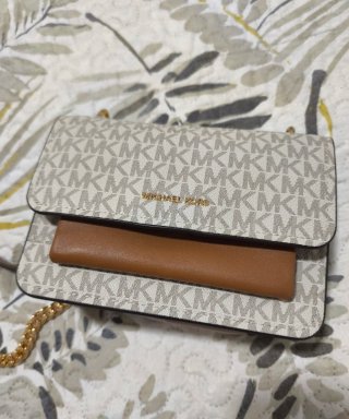 Bolso Michael Kors Beige y Marrón