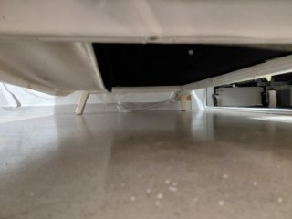Sofá Cama Clic Clac Blanco Piel Sintética