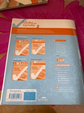 Make the Grade Bachillerato 2, Student's book