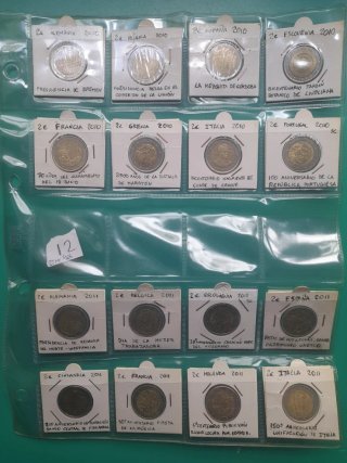 Monedas 2 euros conmemorativas