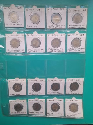 Monedas 2 euros conmemorativas