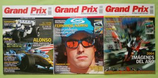 Revistas Fórmula 1 Grand Prix International 2004