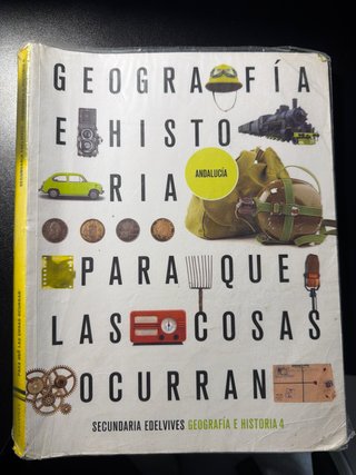 Geografía e historia 4, Secundaria Edelvives