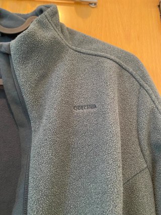 Forro polar Quechua azul verdoso
