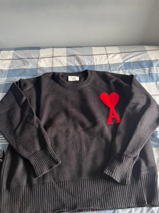 Jersey AMI Paris Negro