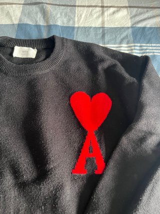 Jersey AMI Paris Negro