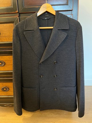 Blazer Massimo Dutti Gris Talla L