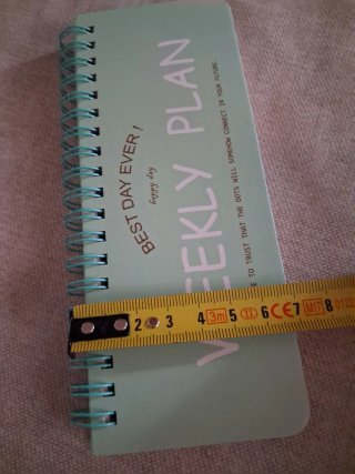 Agenda Organizador Weekly Plan