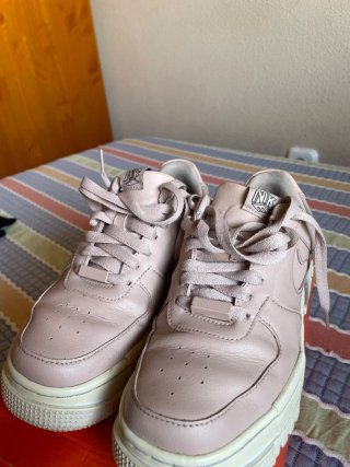 Nike Air Force 1 PLT.AF.ORM Beige/Rosa