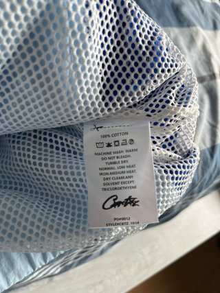 Chaqueta Corteiz Azul y Blanca